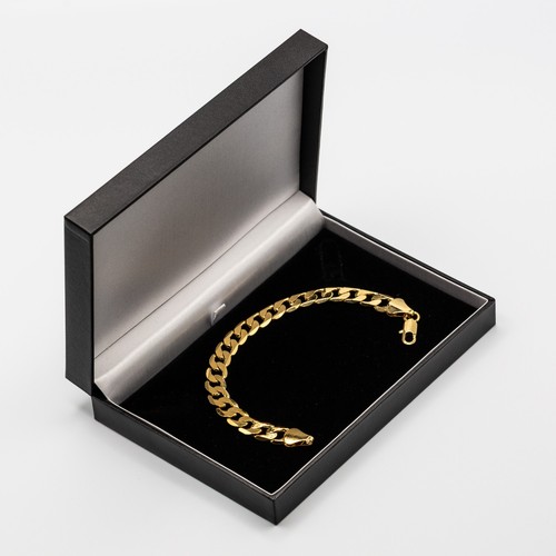 Men 9ct gold cuban - 9ct,