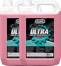 2 X 5L Gunk Ultra Engine Degreaser Brush On Engines Machines Automotive Cleaner