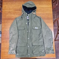 Penfield kasson khaki parka jacket. Oasis retro style.