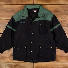 Vintage Reusch Windbreaker Jacket L Padded Black