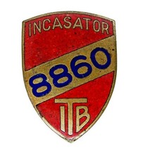 Romania Badge Tramway Trolleybus Public Transport Buttonhole Pin