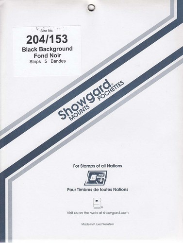 Showgard long stamp mounts - showgard,