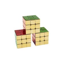 Golden metal 3x3 - metal, magnetic