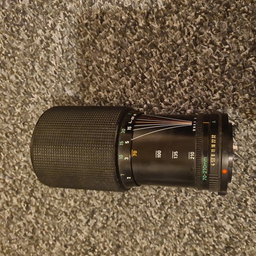 Canon zoom lens 210mm - fd, 70-210mm