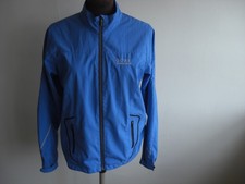 Gore Active Shell Windstopper Running Jacket UK 10 Euro 36 Blue Zip Pockets