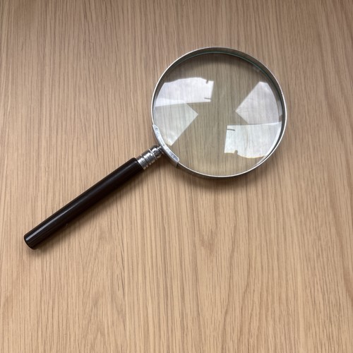 Vintage handheld magnifying - vintage,