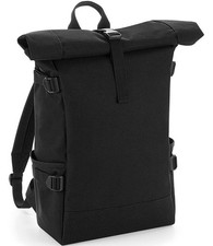 Bagbase Rolltop Backpack Black