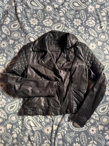 Zara basic black genuine - zara,