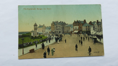 Postcard bangor down - postcard, down,