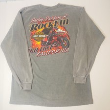 Vtg Harley Davidson Long