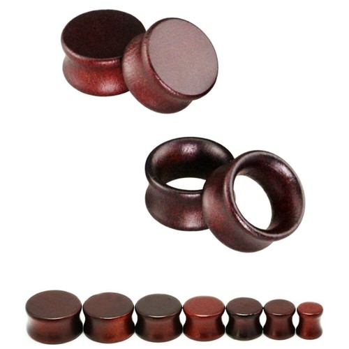 2pair brown wood hollow - 2pair,