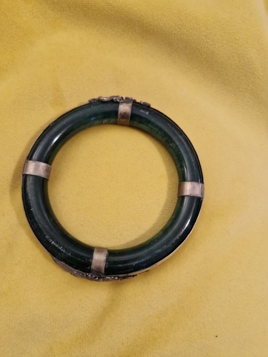 Antique genuine green jade - antique,