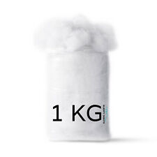 1 KG Toy Stuffing Wadding Polyester Soft Batting White Filling Fibre