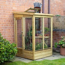 Forest Lean To Green House 4 x