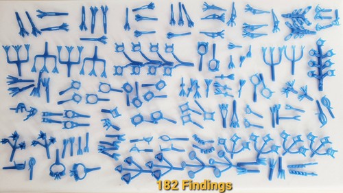 182 findings wax patterns - 182,