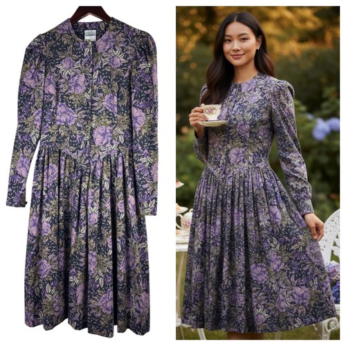 Vtg 80s 90s laura - vtg, dress