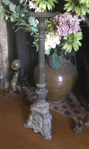 Antique church candlestick - church,