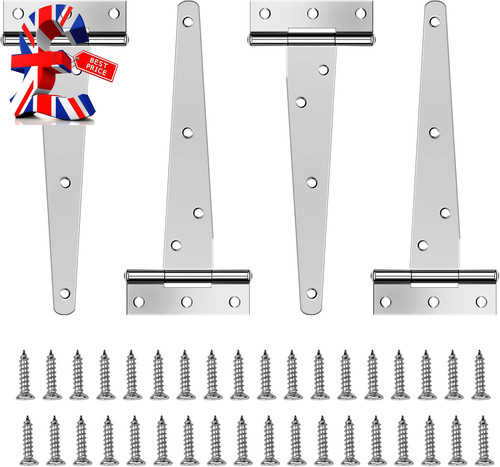 Barn door hinges heavy - 4, x
