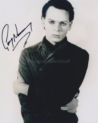 Gary numan hand signed 8x10 - gary,