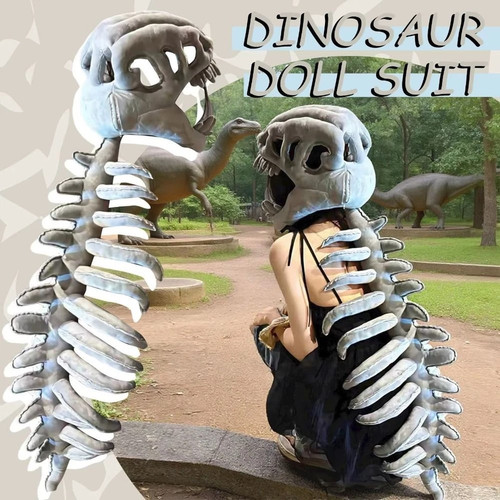 Realistic plush dinosaur - 3d,