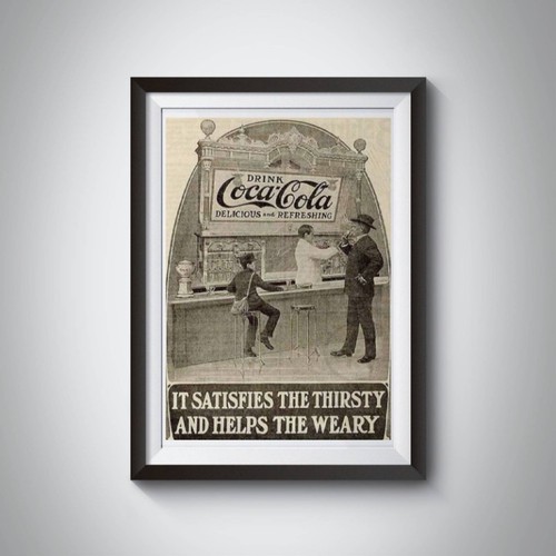 Drink coca cola - drink, vintage