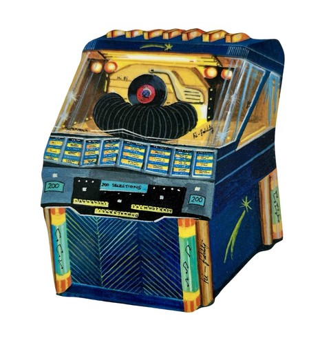 Supernova jukebox magnet - supernova,