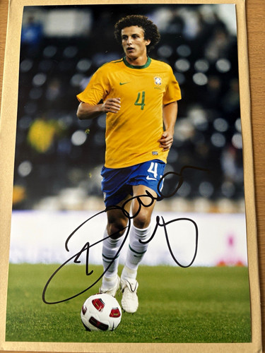 David luiz signed arsenal - signed,