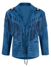 Men Western Cowboy Suede