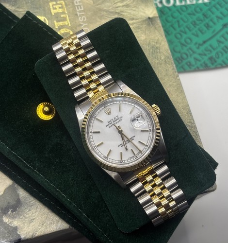 Rolex datejust 16233 white - datejust,