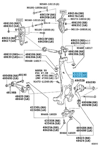 Lexus ls460 usf45 usf46 17 - ls460,