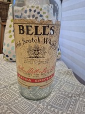 Vintage Large BELL’s Old Scotch Whisky Extra Special 4.5 Litres Glass Bottle