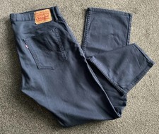 LEVI’S 514 SLIM STRAIGHT CHINO Jeans - W36 L34 - Blue - Good Condition - Men’s