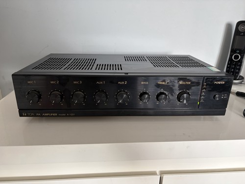 Toa amplifier 1031uk - toa, a-1031uk