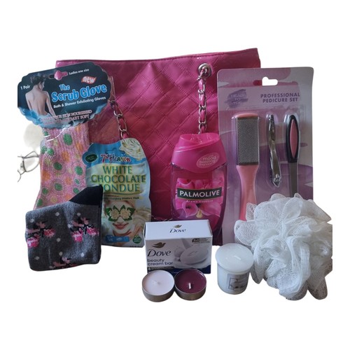 Ladies spa hamper - , bag