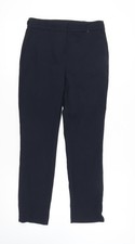 Zara Women's Blue Cropped