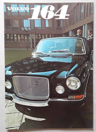 Volvo 164 saloon brochure 1969 - volvo,