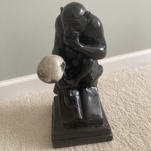 Darwin thinker sculpture 1962 - sculpture,