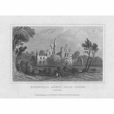 YORKSHIRE Kirkstall Abbey near