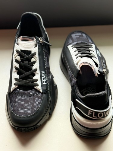 Fendi flow trainers size 9 - trainers,
