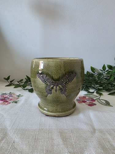 Parlane green crackle glaze - parlane,