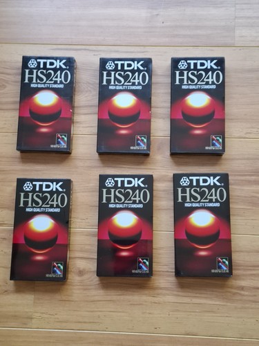Tdk hs240 blank vhs - blank,