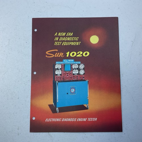 Sun electric diagnosis engine - sun,