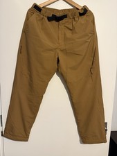 SNOW PEAK 2 LAYER OCTA PANTS In Size Medium Camel Brown.