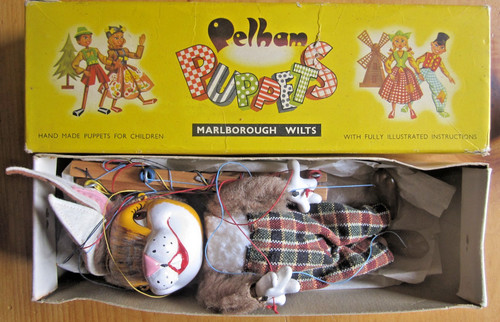 Pelham puppets rabbit - puppets, boxed