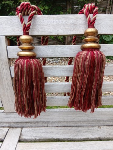 Vintage twisted silken cord - twisted,