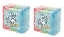 36 Reusable Ice Cubes Plastic