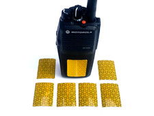 HIGH VIS REFLECTIVE AMBER