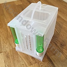 Plastic carry transport box - plastic,