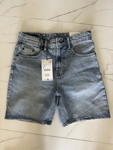 Zara men jean shorts - jean,