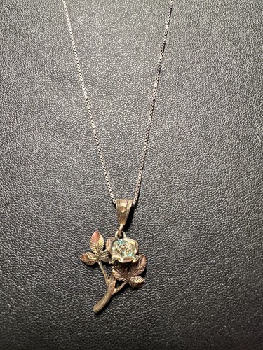 Sterling silver pendant with - sterling,